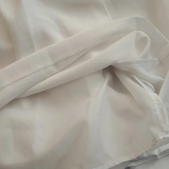 Worthington Textured Crepe White Skort NWT 14 - Picture 9 of 13